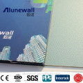 Alunewall embossed aluminum composite panel 3mm 4mm 5mm acp sheet price